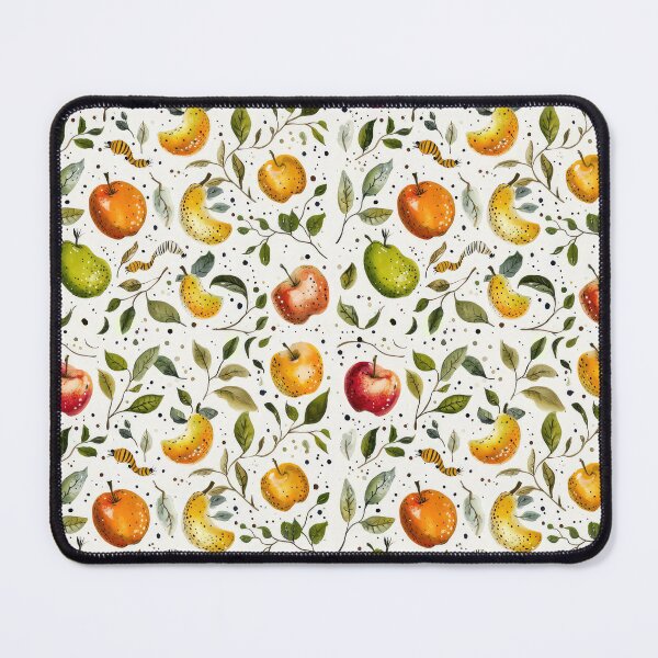Item preview, seamless background with apples designed and sold by paratynka.