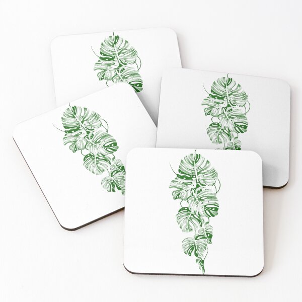 Item preview, Green Monsteras designed and sold by 7Delamancha.