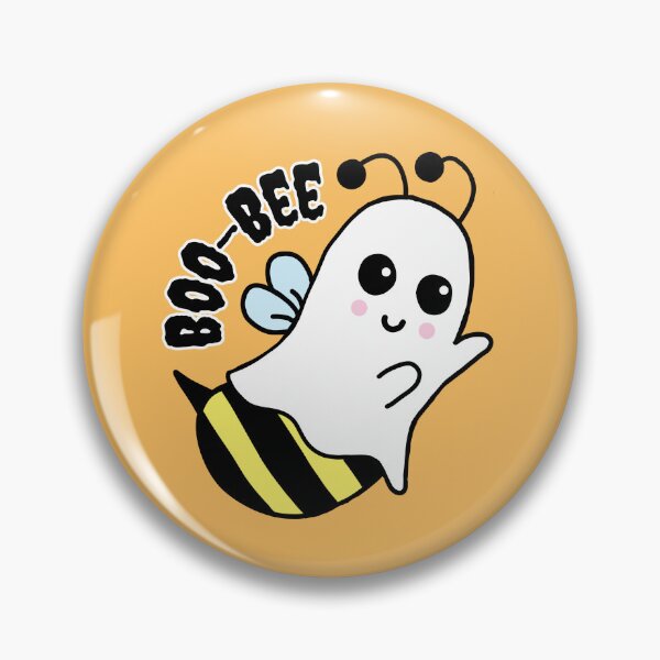 Item preview, Boo Bee Spooky Cute Halloween Bumblebee Ghost Illustration designed and sold by rosaliemillen.