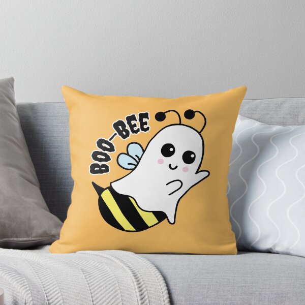 Item preview, Boo Bee Spooky Cute Halloween Bumblebee Ghost Illustration designed and sold by rosaliemillen.