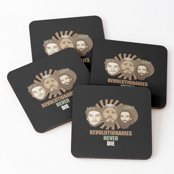 Item preview, Revolutionaries Never Die - Che, Fidel, and Camilo designed and sold by Boogosh.