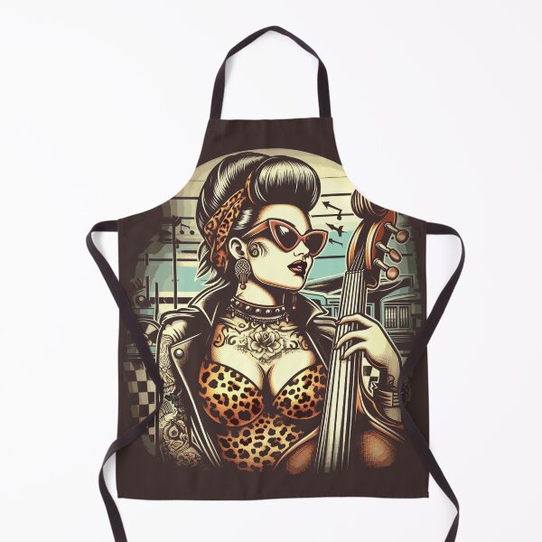 Item preview, Hot Rockabilly Girl designed and sold by PulpVintage.