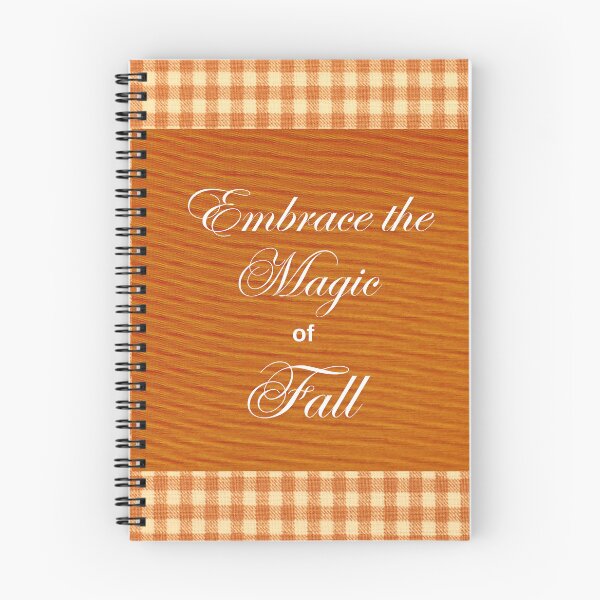 Item preview, Country Gingham Pattern Embrace Fall designed and sold by Our Bible Journey.