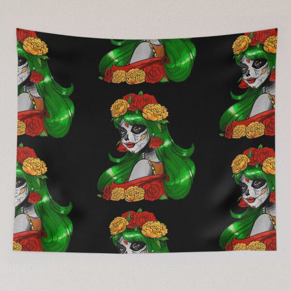 Item preview, La Catrina designed and sold by MarielaArtShop.