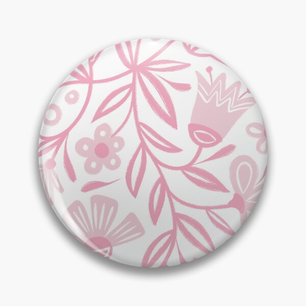 Item preview, Pink Folk Flowers designed and sold by MPillustration.