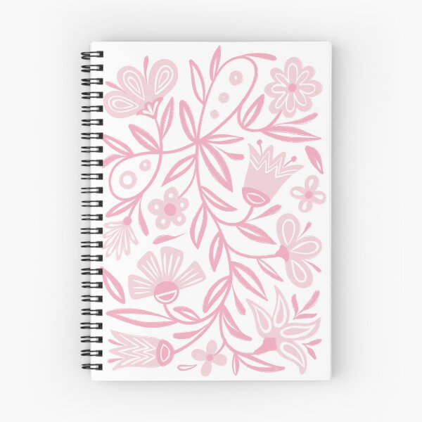 Item preview, Pink Folk Flowers designed and sold by MPillustration.