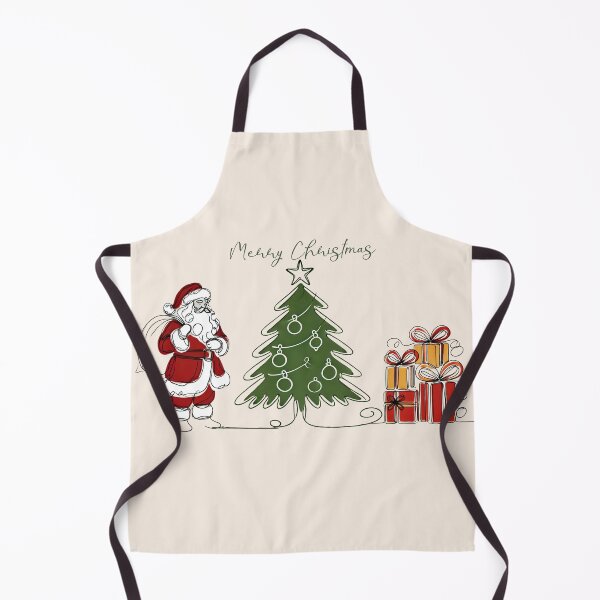 Item preview, One Line Merry Christmas Tree Presents Santa Clause 2024 Trend Mug designed and sold by The Art of Kkatarynka.