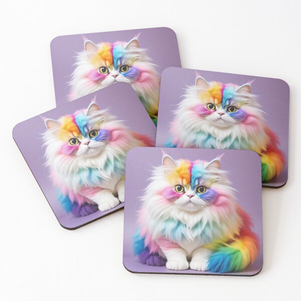 Item preview, Rainbow Floof designed and sold by CatOfMostTrades.