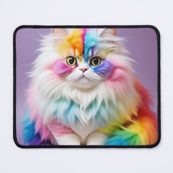 Item preview, Rainbow Floof designed and sold by CatOfMostTrades.