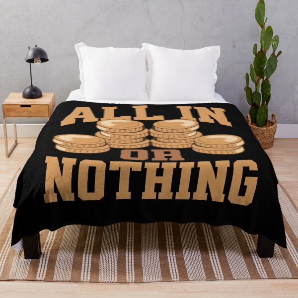 Item preview, All In or Nothing Poker designed and sold by PrintCrafting.