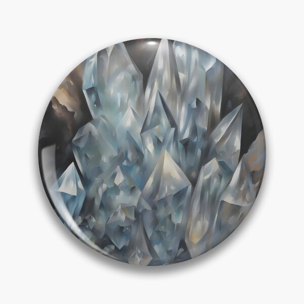 Item preview, Clear Quartz Crystals in Cave designed and sold by CalmnessbyChoice.
