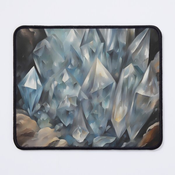 Item preview, Clear Quartz Crystals in Cave designed and sold by CalmnessbyChoice.