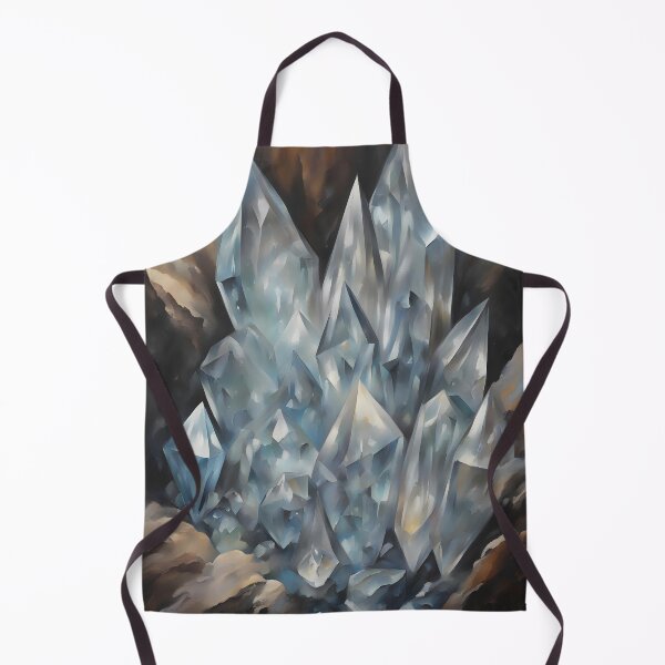 Item preview, Clear Quartz Crystals in Cave designed and sold by CalmnessbyChoice.