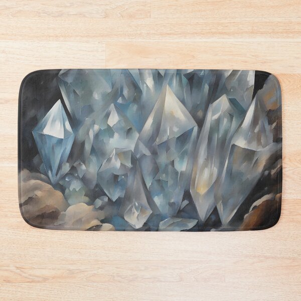 Item preview, Clear Quartz Crystals in Cave designed and sold by CalmnessbyChoice.