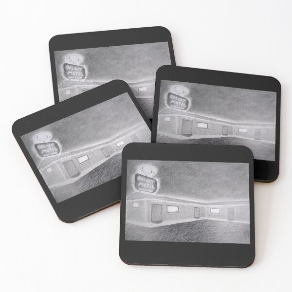 Item preview, Galaxy Motel monochrome version designed and sold by lisavonbiela.