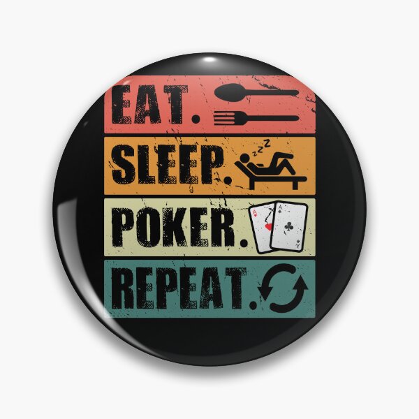 Artikelvorschau, Eat Sleep Poker Wiederholen Sie Poker-Liebhaber entworfen und verkauft von PrintCrafting.