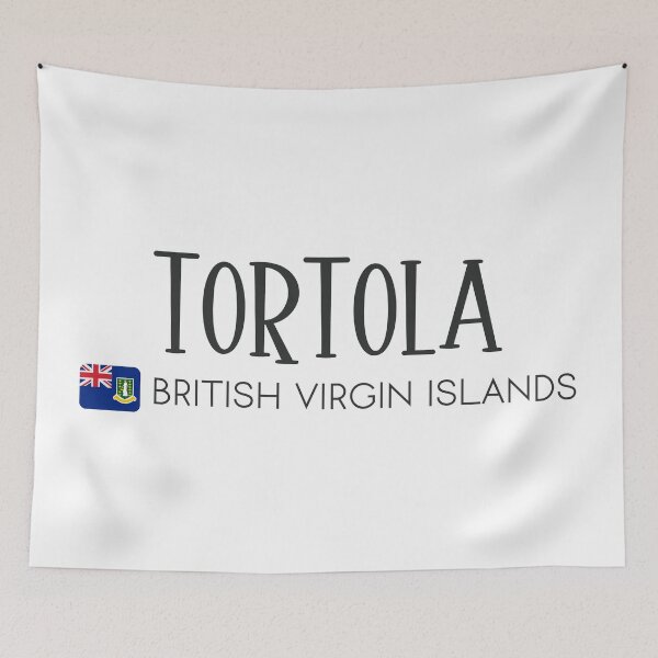 Item preview, Tortola - British Virgin Islands  designed and sold by StudioRedKoala.