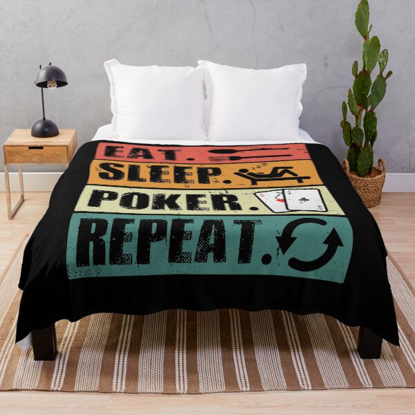 Artikelvorschau, Eat Sleep Poker Wiederholen Sie Poker-Liebhaber entworfen und verkauft von PrintCrafting.
