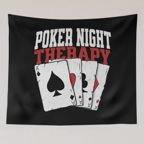 Item preview, Poker Night Therapy Card Game designed and sold by PrintCrafting.