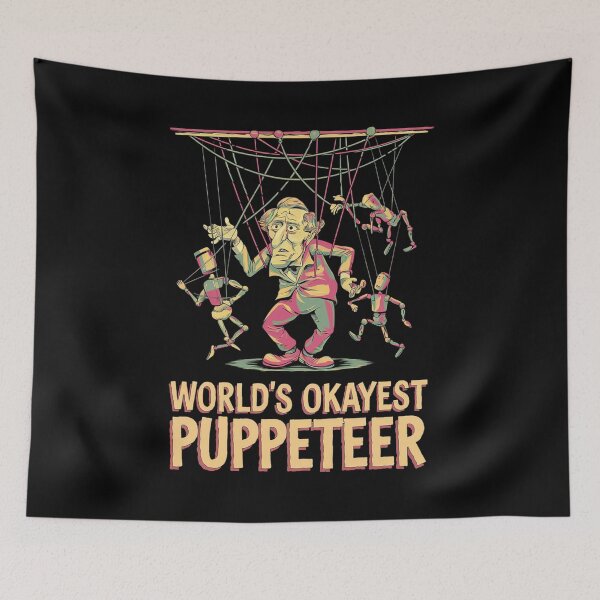 Item preview, World's Okayest Puppeteer designed and sold by Krystian9809.