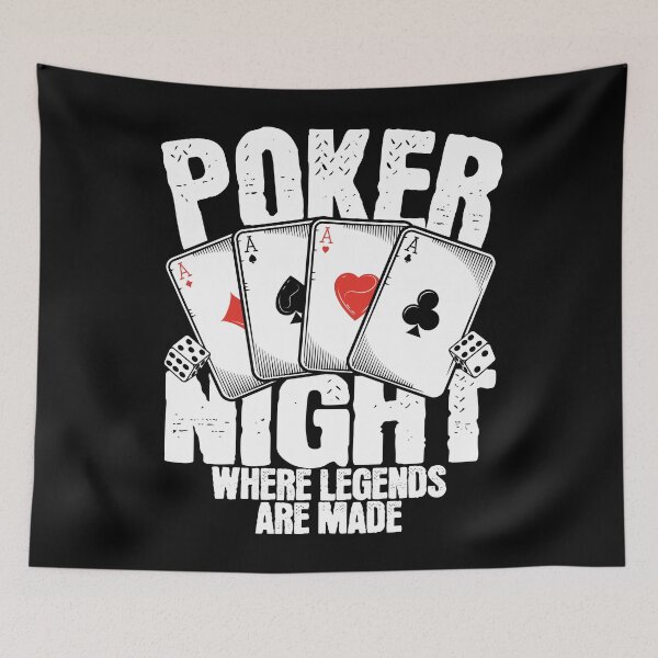 Item preview, Poker Night Where Legends Are Made designed and sold by PrintCrafting.