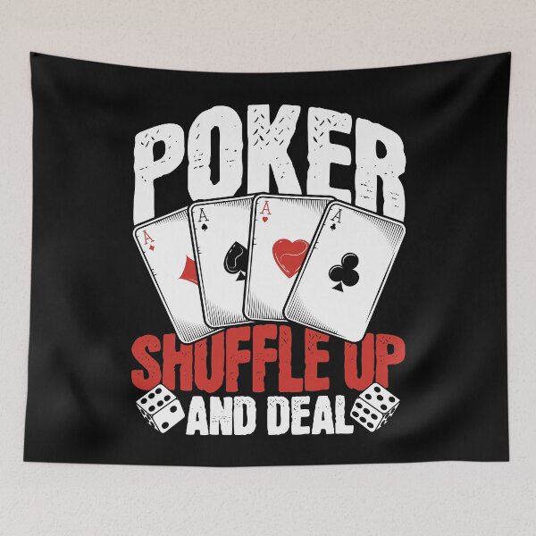 Item preview, Poker Shuffle Up and Deal designed and sold by PrintCrafting.