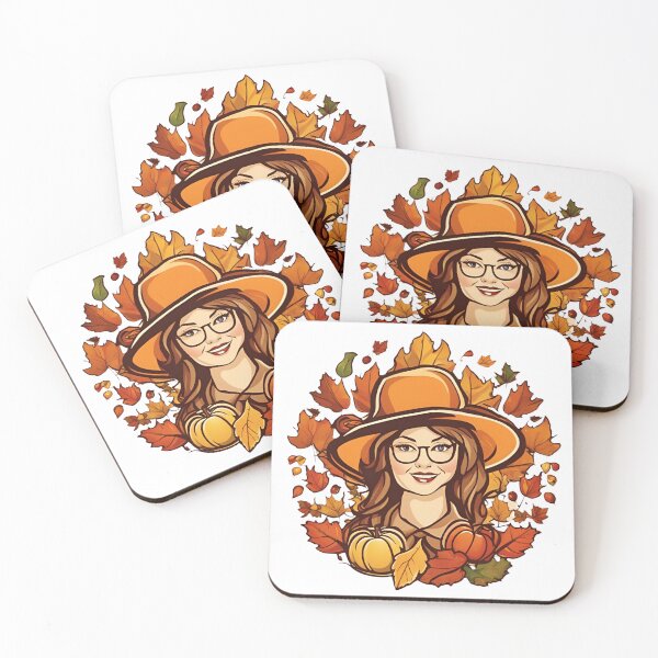 Item preview, Woman with Pumpkin, funny, gifts, pumpkins, Autumn,  designed and sold by Ewelina  Niemiec.