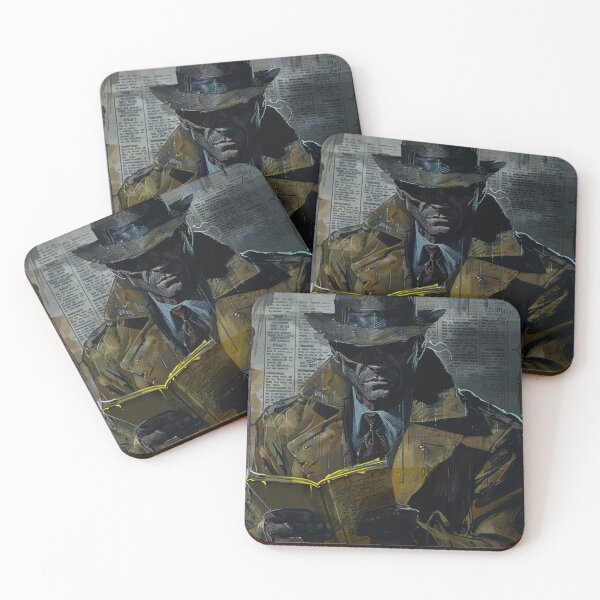 Item preview, Noir detective designed and sold by MendaciousMina.