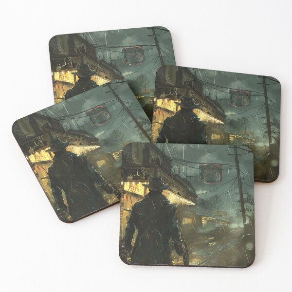 Item preview, Noir detective designed and sold by MendaciousMina.