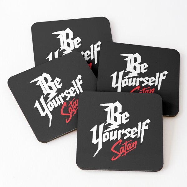 Item preview, Satan's message - Be Yourself! designed and sold by twisted-dot.
