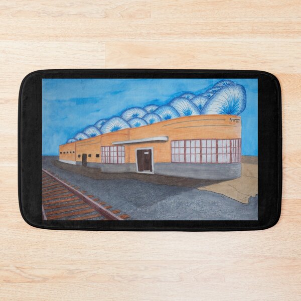 Item preview, Art Deco Train Station designed and sold by lisavonbiela.