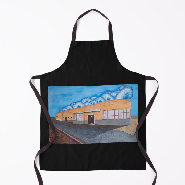 Item preview, Art Deco Train Station designed and sold by lisavonbiela.