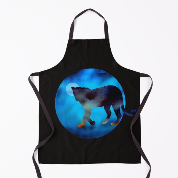 Item preview, Night Tiger-watercolor painting effect designed and sold by SamirArt.