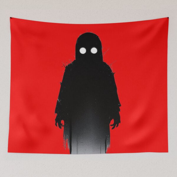 Item preview, An illustration of a shadowy figure of a person in silhouette designed and sold by 123ks.