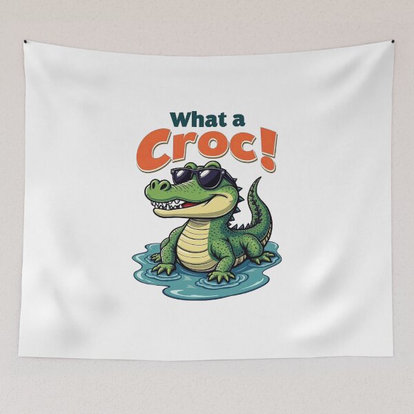 Item preview, what a croc ! designed and sold by Ismartista.