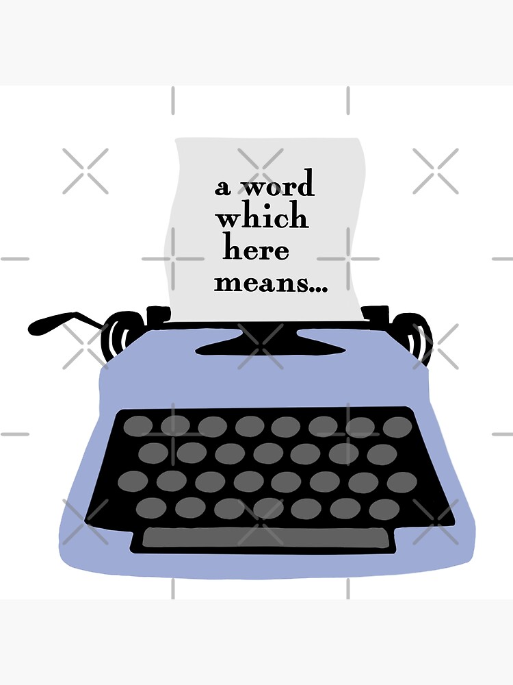 A word which here means...” / A Series Of Unfortunate Events " Poster