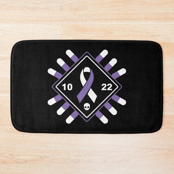 Item preview, Awareness Ribbon With Oct 22 Date - Fluoroquinolone Toxicity & Pills Graphic Tee designed and sold by BLZART.
