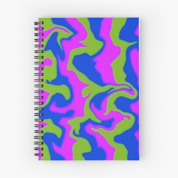Item preview, Swirly in neon designed and sold by CelCorDesigns.