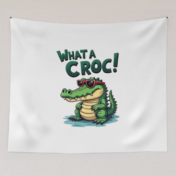 Item preview, what a croc!! designed and sold by Ismartista.