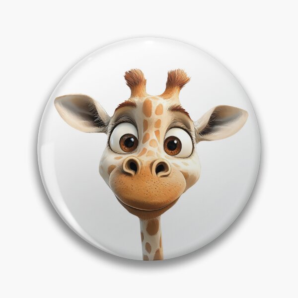 Item preview, Cartoon Giraffe Illustration 3D effect designed and sold by Art-Beans.