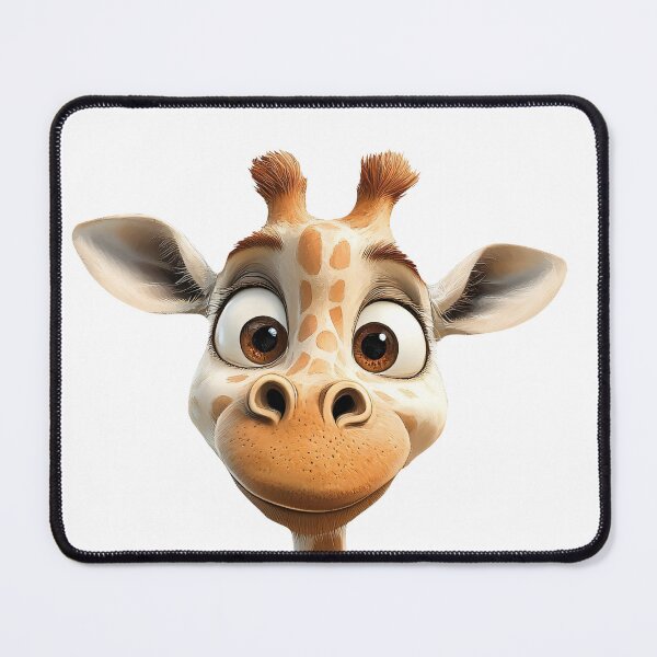 Item preview, Cartoon Giraffe Illustration 3D effect designed and sold by Art-Beans.