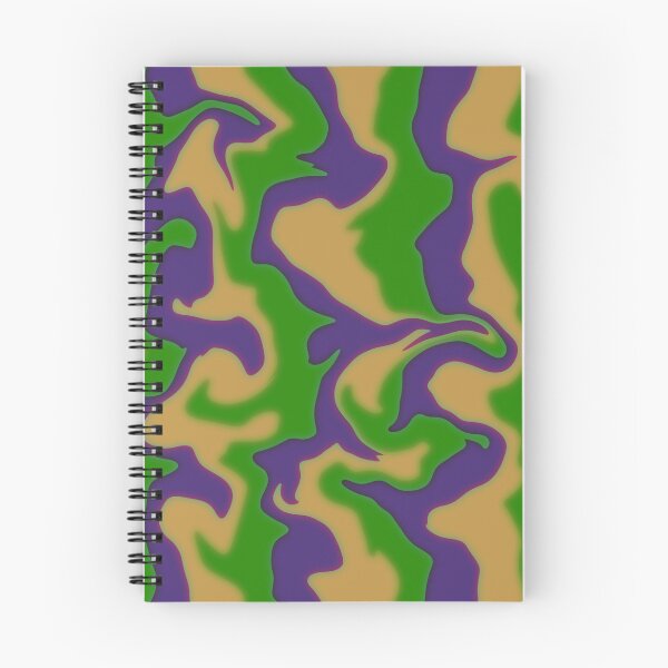 Item preview, Swirly for Mardi Gras designed and sold by CelCorDesigns.