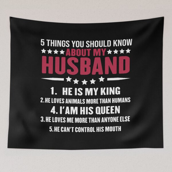 Item preview, 5 things you should know about my husband  designed and sold by limanol.