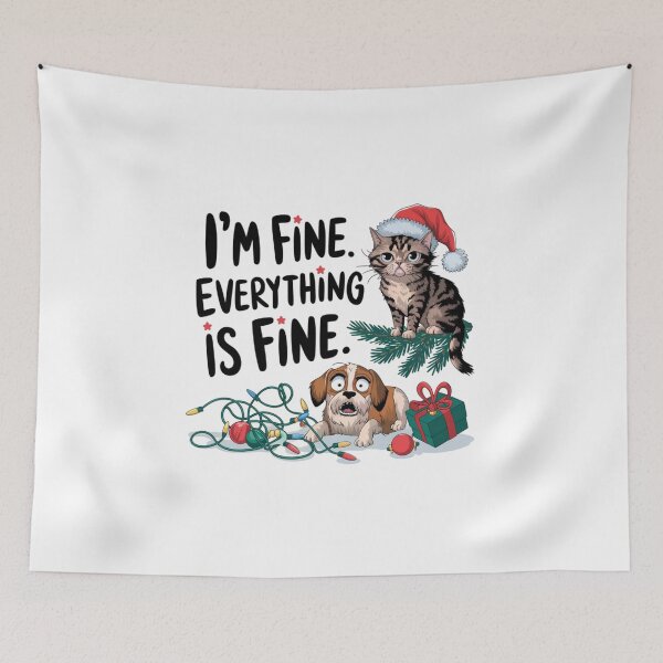 Item preview, i'm fine everything is fine designed and sold by jkrphoto.