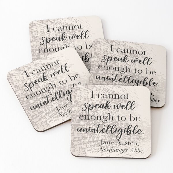 Item preview, I Cannot Speak Well Enough to Be Unintelligible designed and sold by NerdyThreadArt.