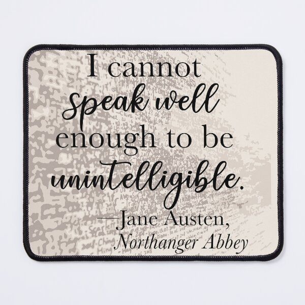 Item preview, I Cannot Speak Well Enough to Be Unintelligible designed and sold by NerdyThreadArt.