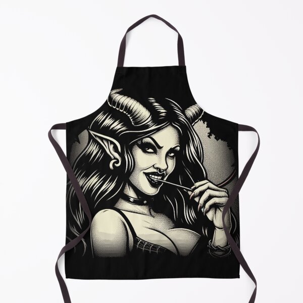 Item preview, Hot Devil Woman designed and sold by PulpVintage.