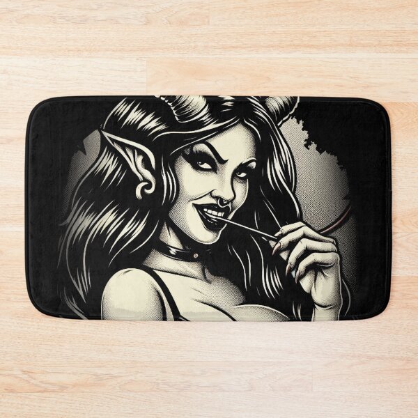 Item preview, Hot Devil Woman designed and sold by PulpVintage.