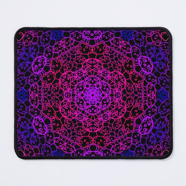 Item preview, Cursed Kaleidoscope - Purple Mushrooms designed and sold by FinapplePudding.