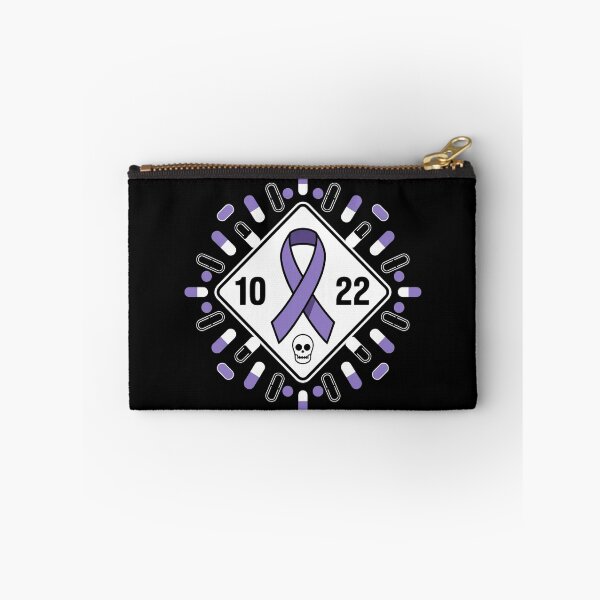 Item preview, Awareness Ribbon With Oct 22 Date - Fluoroquinolone Toxicity & Pills Graphic Tee designed and sold by BLZART.